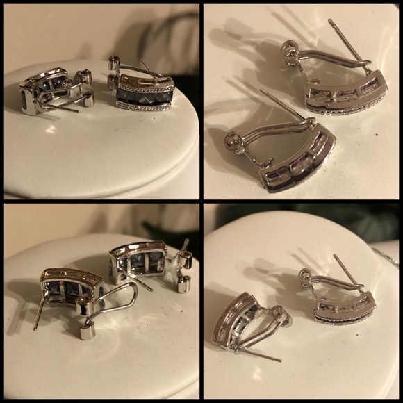 NWOT Silver tone Necklace & Earring Set - Picture 5 of 12